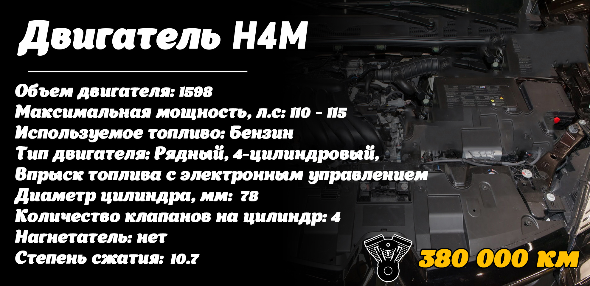 двигатель H4M