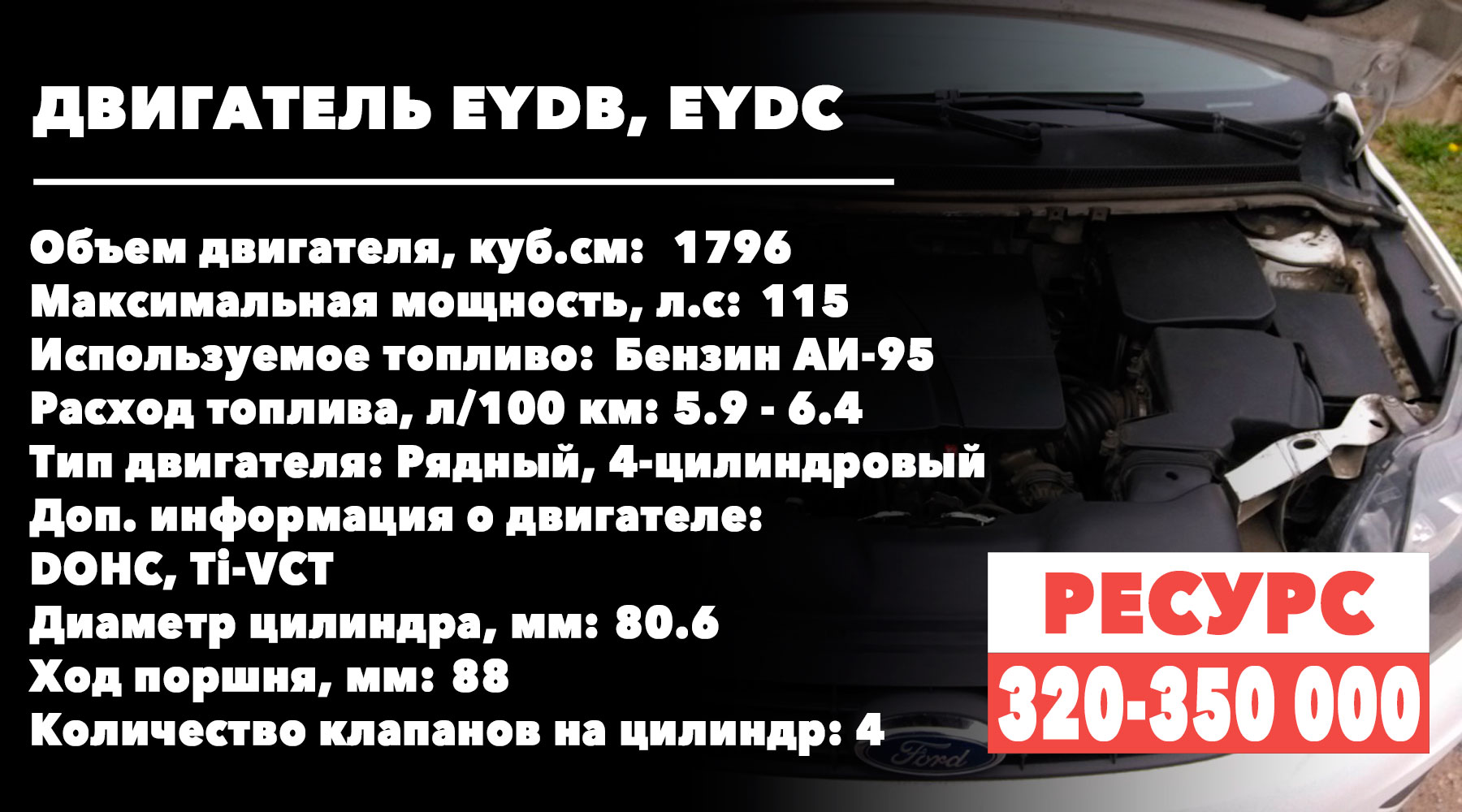 Потенциальный ресурс 1.8 литровых моторов (EYDB, EYDC)
