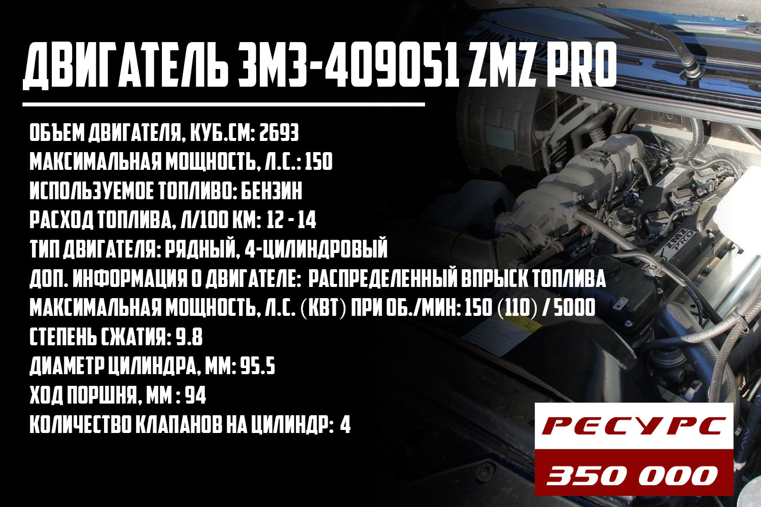 ЗМЗ-409051 ZMZ Pro