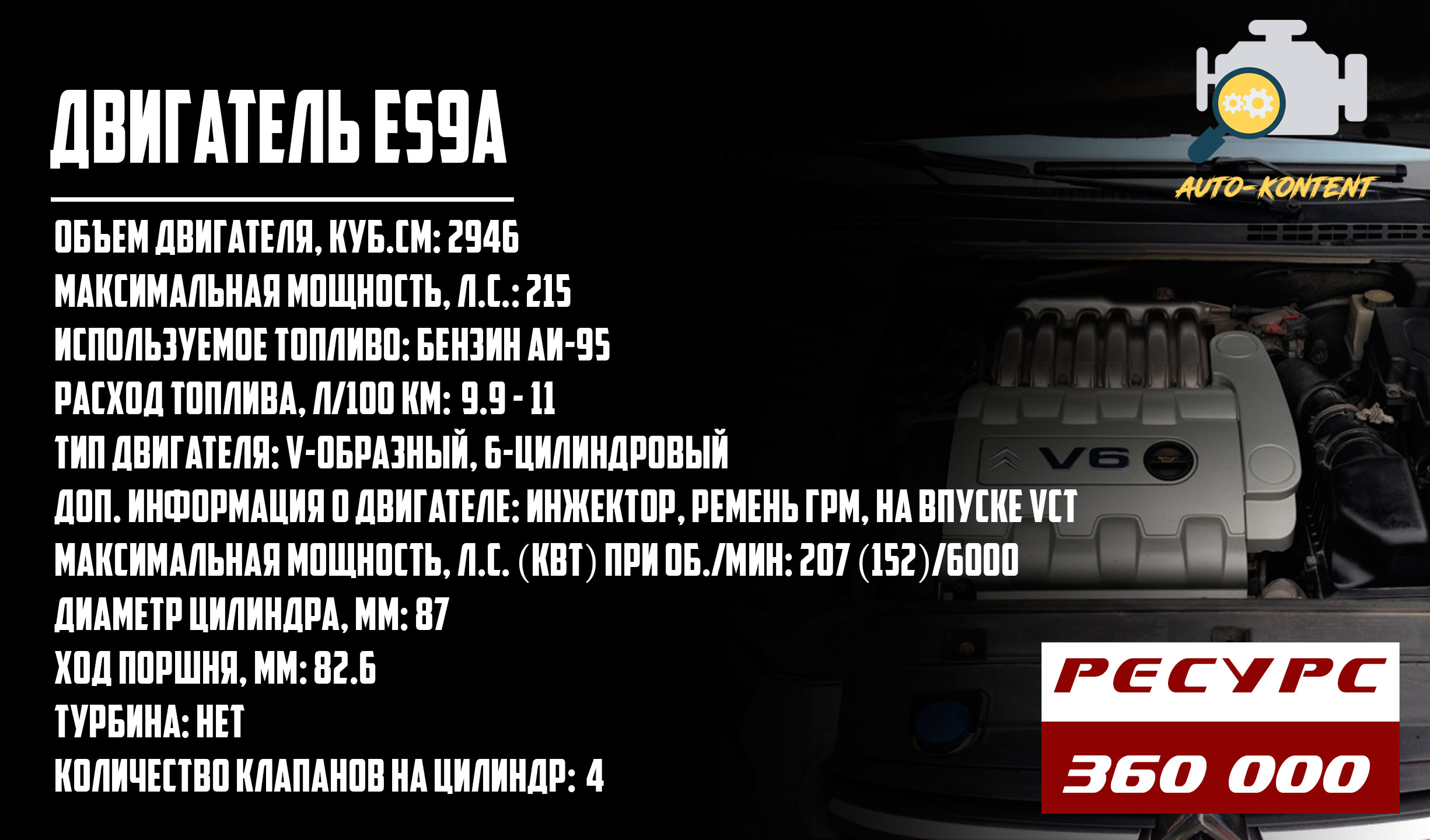 ES9A двигатель Ситроен С5